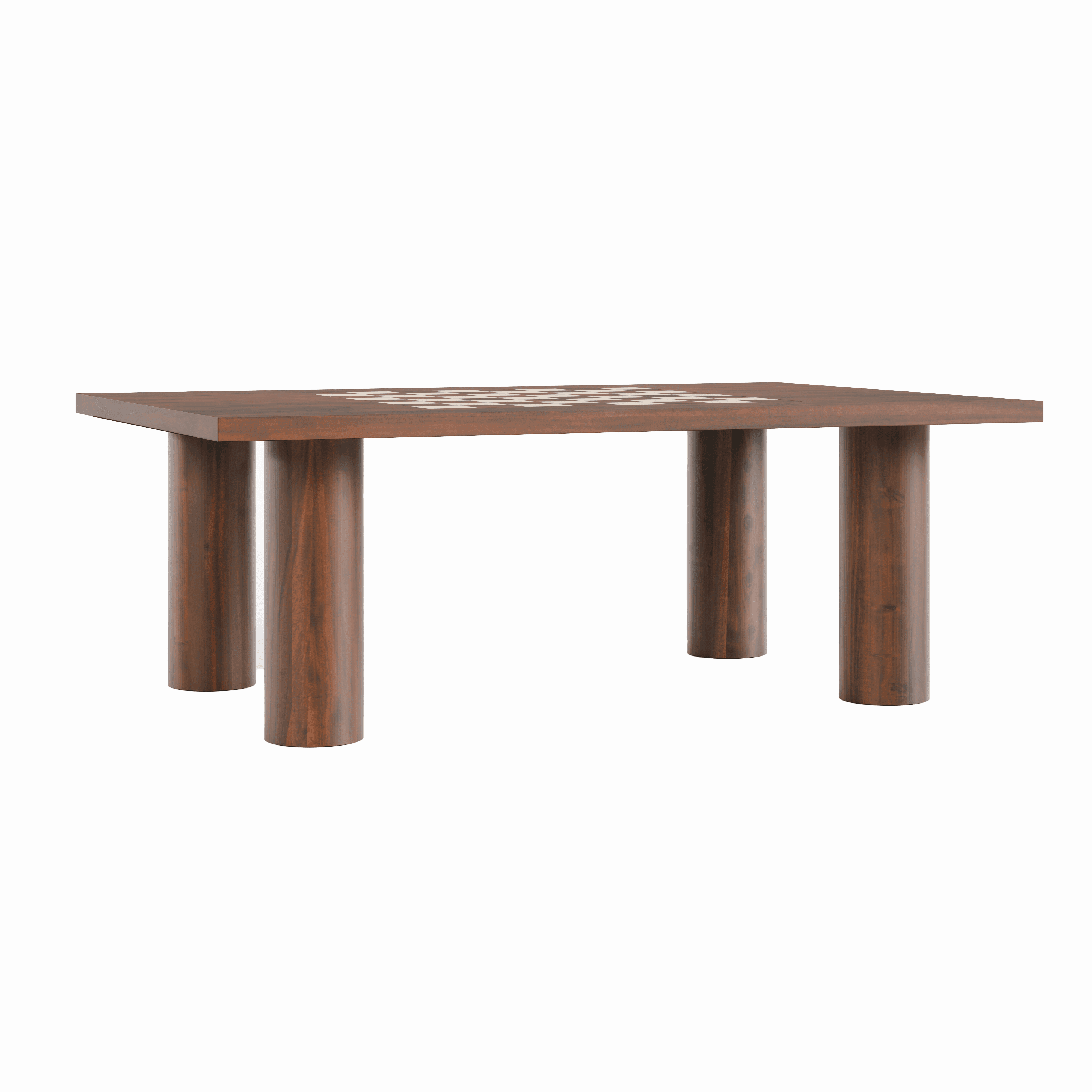 Buy Center Table - Chess Coffee Table for Living Room | Wooden Sofa Side Table by Artisan Manor on IKIRU online store
