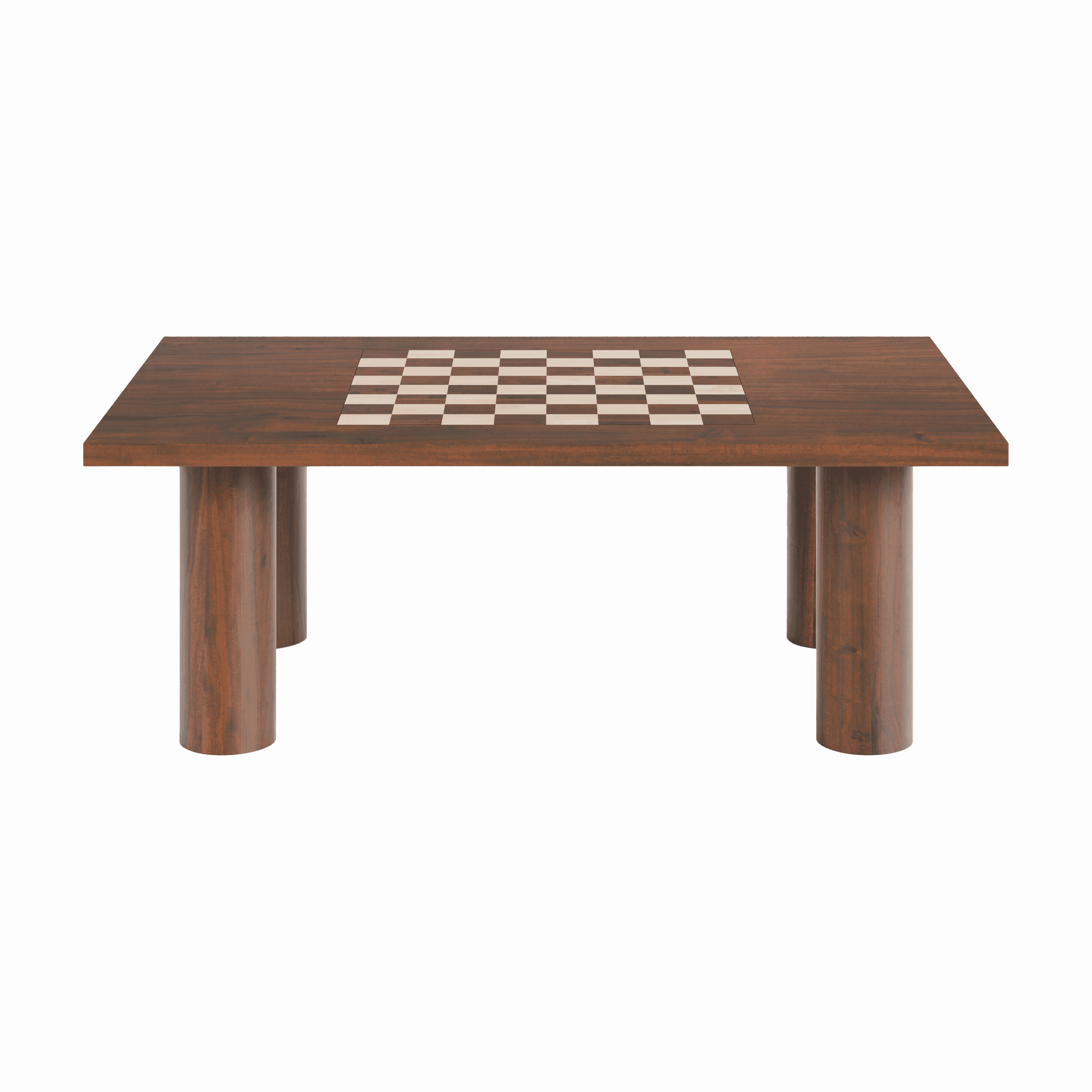 Buy Center Table - Chess Coffee Table for Living Room | Wooden Sofa Side Table by Artisan Manor on IKIRU online store