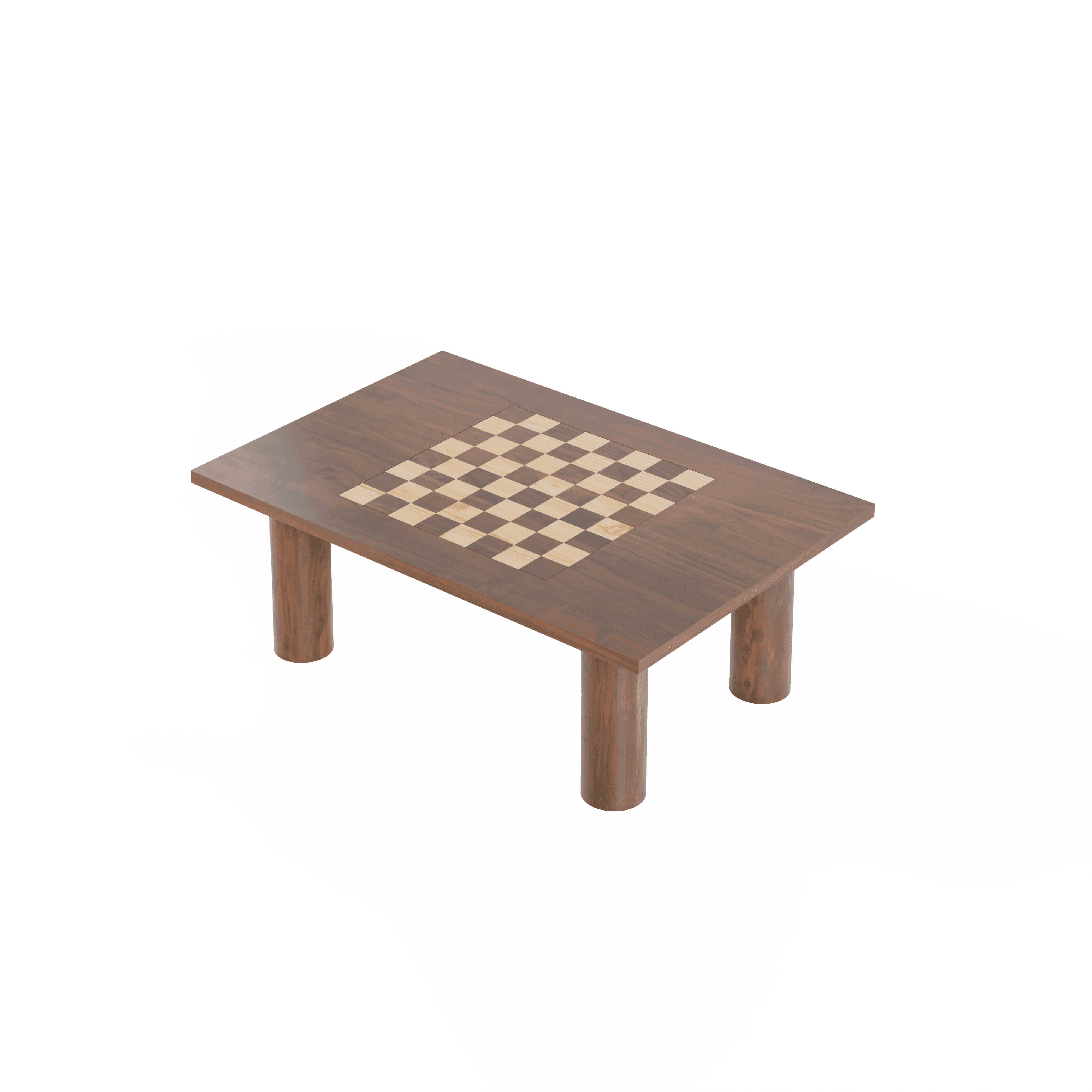 Buy Center Table - Chess Coffee Table for Living Room | Wooden Sofa Side Table by Artisan Manor on IKIRU online store