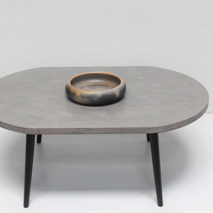 Buy Center Table - Curved Mono Coffee Table | Breakfast Table for Home by Objectry on IKIRU online store