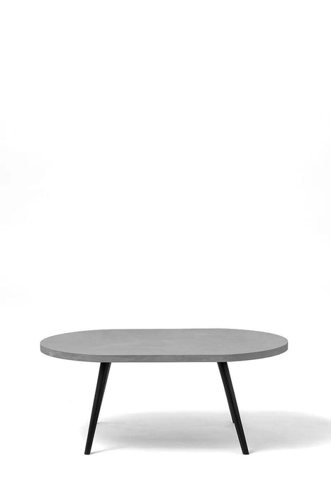 Buy Center Table - Curved Mono Coffee Table | Breakfast Table for Home by Objectry on IKIRU online store