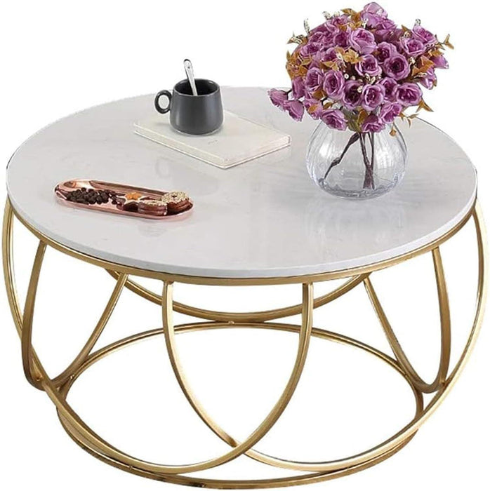 Buy Center Table - Gilded Globe Metal Coffee Table by Handicrafts Town on IKIRU online store