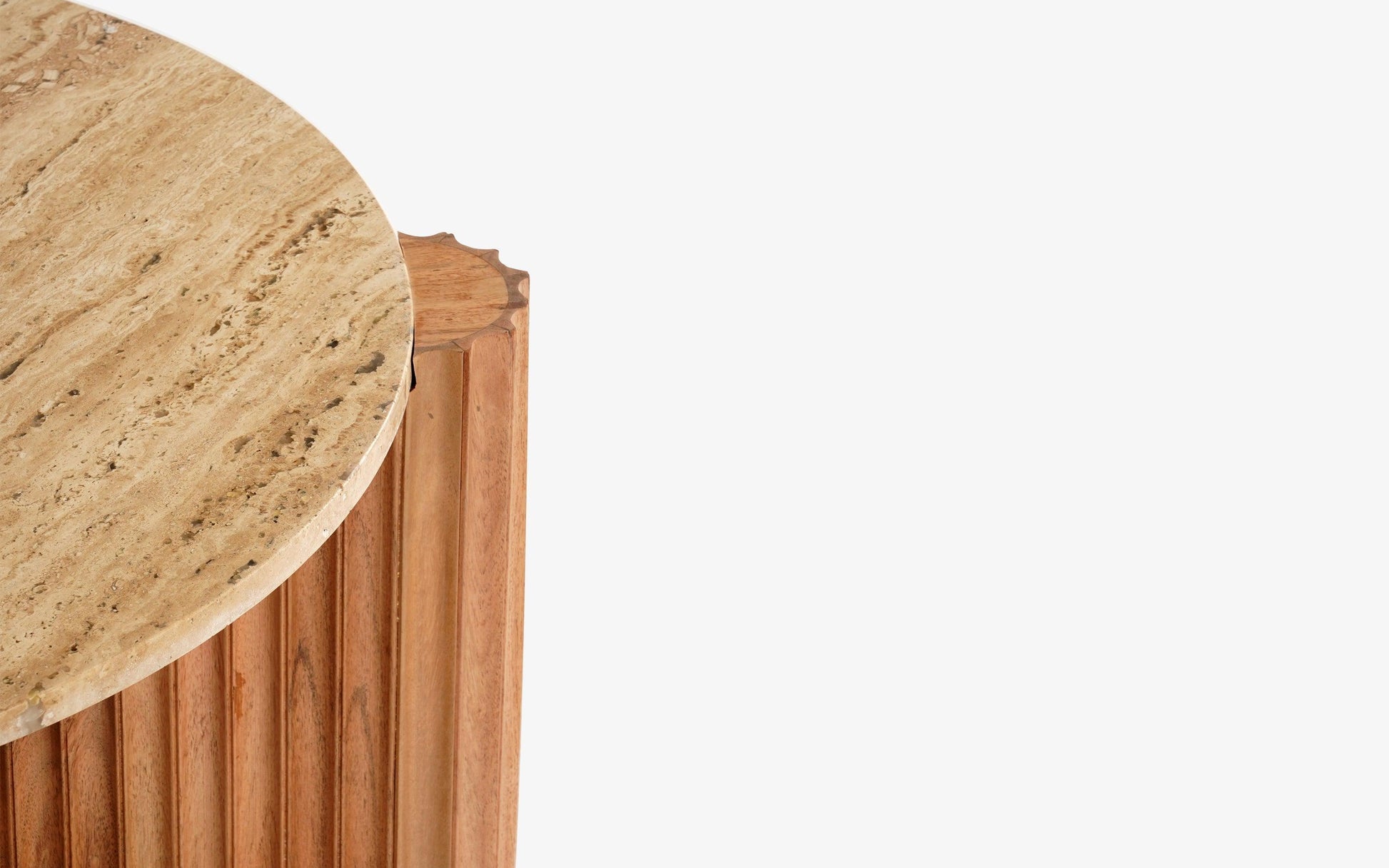 Buy Center Table - Katora Wooden Living Room Center Table | Round Coffee Table For Home by Orange Tree on IKIRU online store