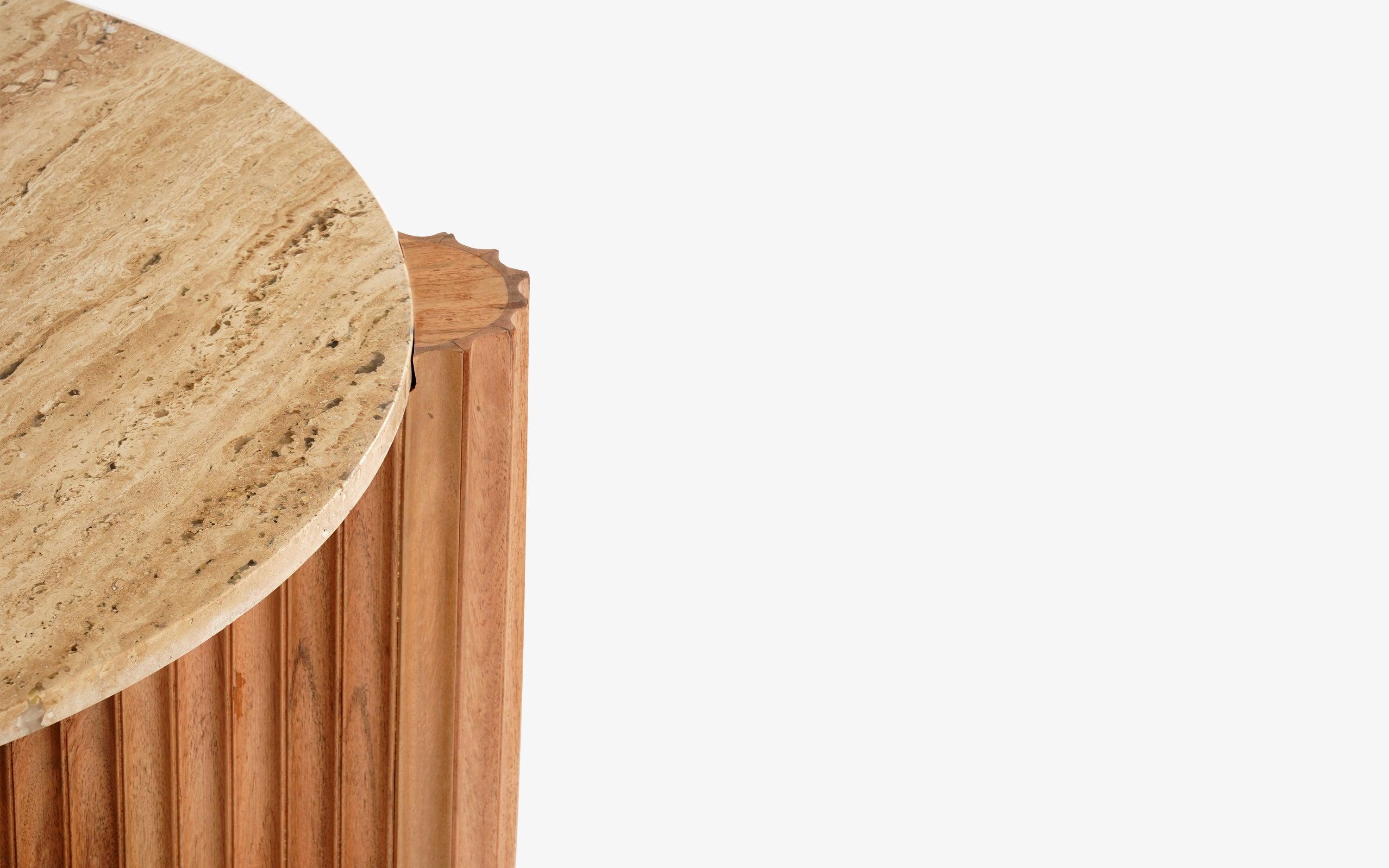 Buy Center Table - Katora Wooden Living Room Center Table | Round Coffee Table For Home by Orange Tree on IKIRU online store