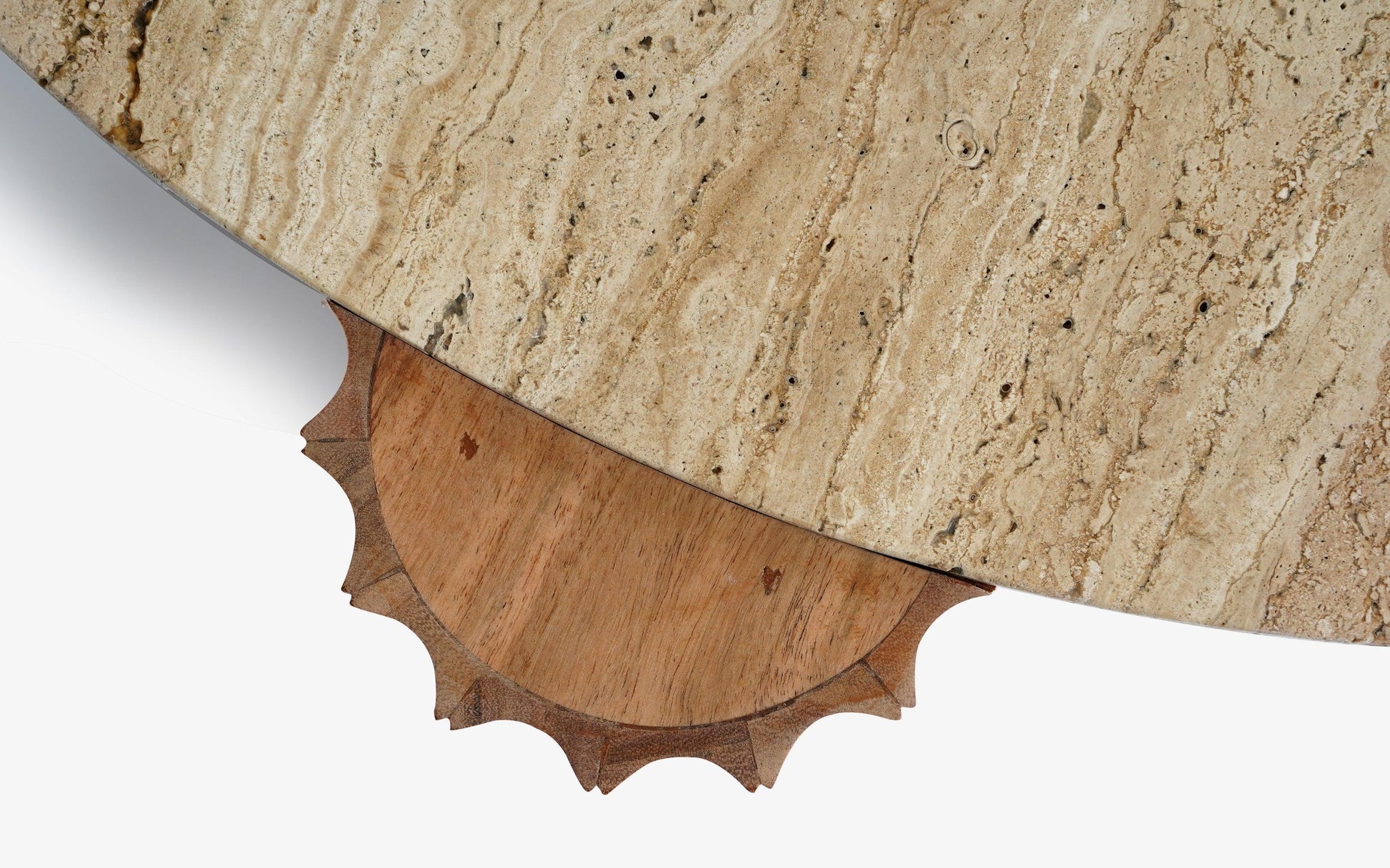 Buy Center Table - Katora Wooden Living Room Center Table | Round Coffee Table For Home by Orange Tree on IKIRU online store