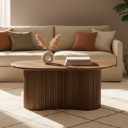 Linn Coffee Table | Mango Wood Center Table For Living Room | Tea Table