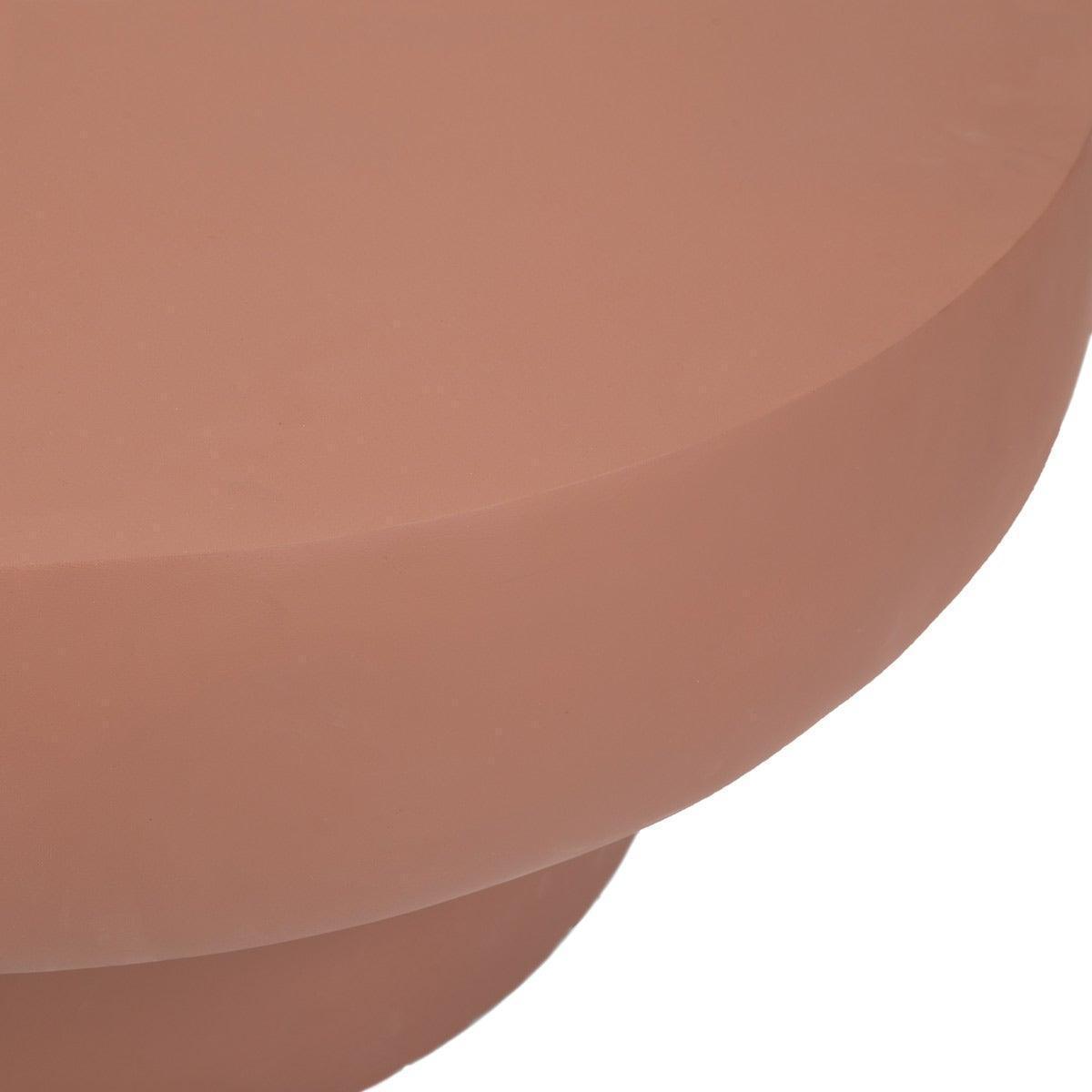 Buy Center Table - Minimal Round Centre Table For Living Room- Brown Earthy Look by Home4U on IKIRU online store