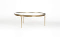 Buy Center Table - Olivia Round Center Table | Modern Glass Table | Coffee Table for Hall by Orange Tree on IKIRU online store