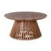 Buy Center Table - Reik Slatted Coffee Table for Living Room | Wooden Central Desk by Home Glamour on IKIRU online store