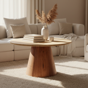 Rome Coffee Table for Living Room | Acacia Wood Center Table For Hall | Tea Table