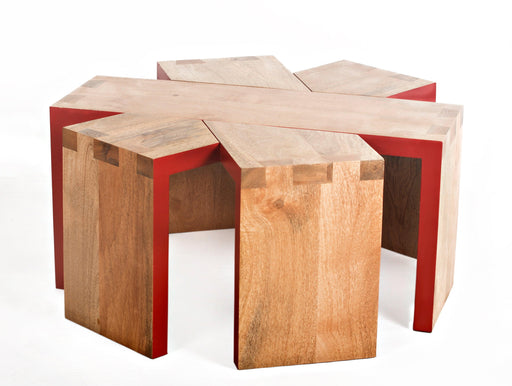 Buy Center Table Selective Edition - Eena Meena Deeka Table by AKFD on IKIRU online store