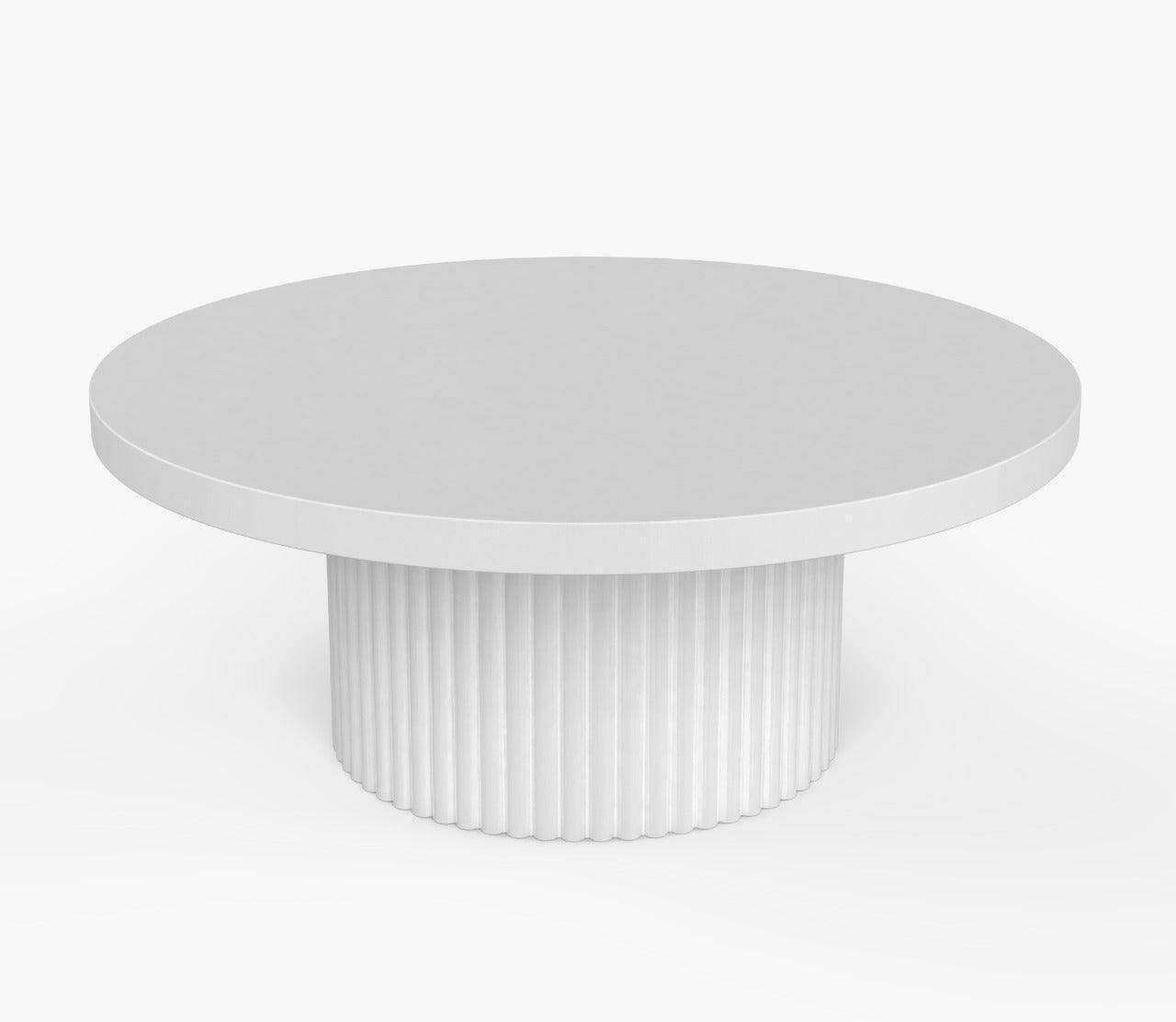 Buy Center Table Selective Edition - Furrow Coffee Table Accent Desk for Living Room | Wooden Central Table by Objects In Space on IKIRU online store