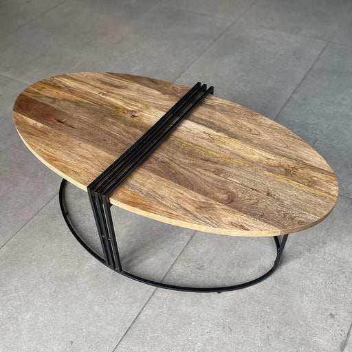 Buy Center Table Selective Edition - Warmglow Oval Coffee Table | Centerpiece for Home Decor by Objects In Space on IKIRU online store