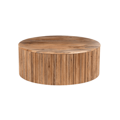 Buy Center Table - Stella Ribbed Coffee Table by Home Glamour on IKIRU online store
