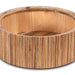 Buy Center Table - Stella Ribbed Coffee Table for Living Room | Wooden Central Desk by Home Glamour on IKIRU online store