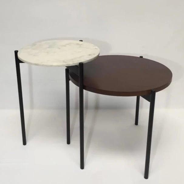 Buy Center Table - Tripod Tables Set of 2 | Sofa Sidetable for Home Decor by Objectry on IKIRU online store