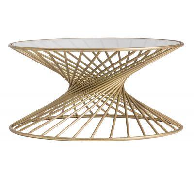 Buy Center Table - Vortex Metal Coffee Table by Handicrafts Town on IKIRU online store
