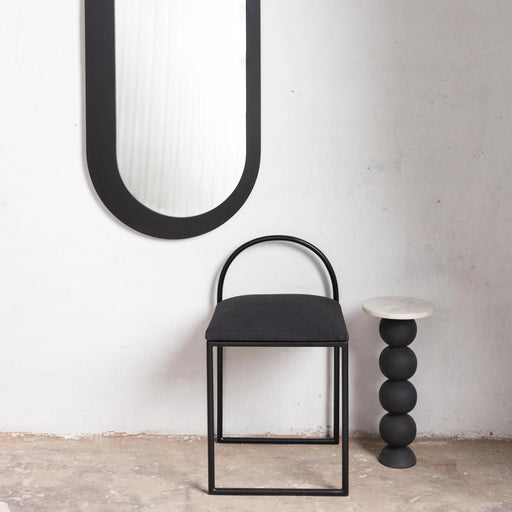 Buy Chair - Black Tube Chair | Armless Chair Designs for Home Decor by Objectry on IKIRU online store