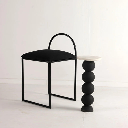 Buy Chair - Black Tube Chair | Armless Chair Designs for Home Decor by Objectry on IKIRU online store