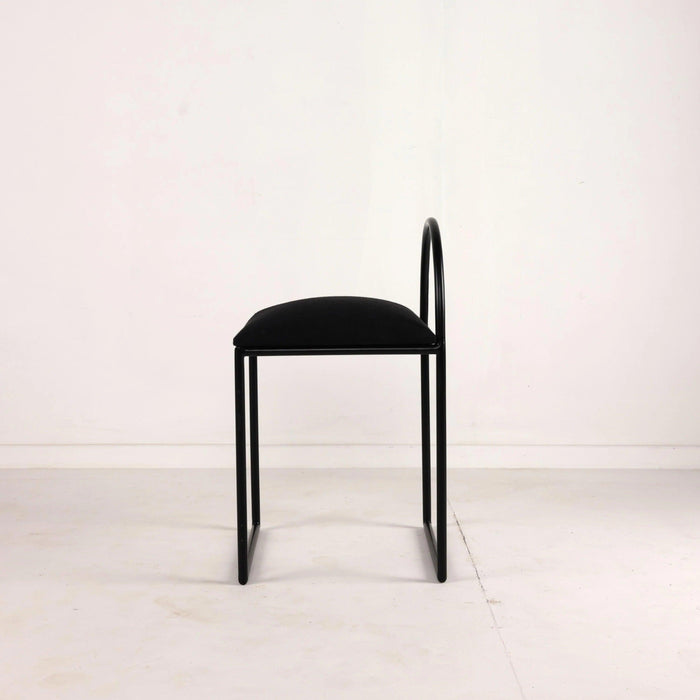 Buy Chair - Black Tube Chair | Armless Chair Designs for Home Decor by Objectry on IKIRU online store