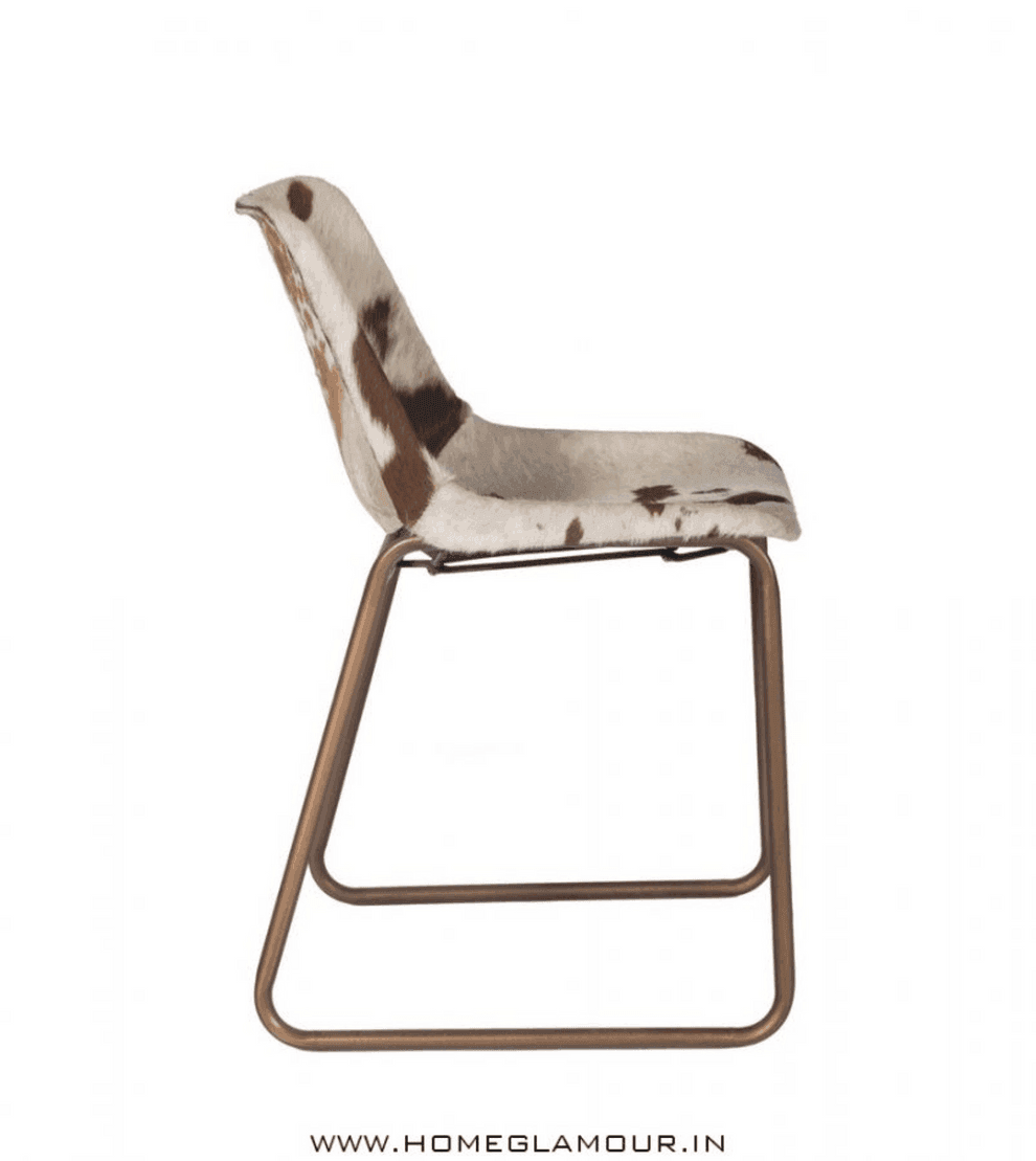 Buy Chair - Kauff Iii Leather Chair for Home and Offices | Armless Stool by Home Glamour on IKIRU online store