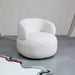 Buy Chair - Leia Boucle Swivel Chair by Muun Home on IKIRU online store