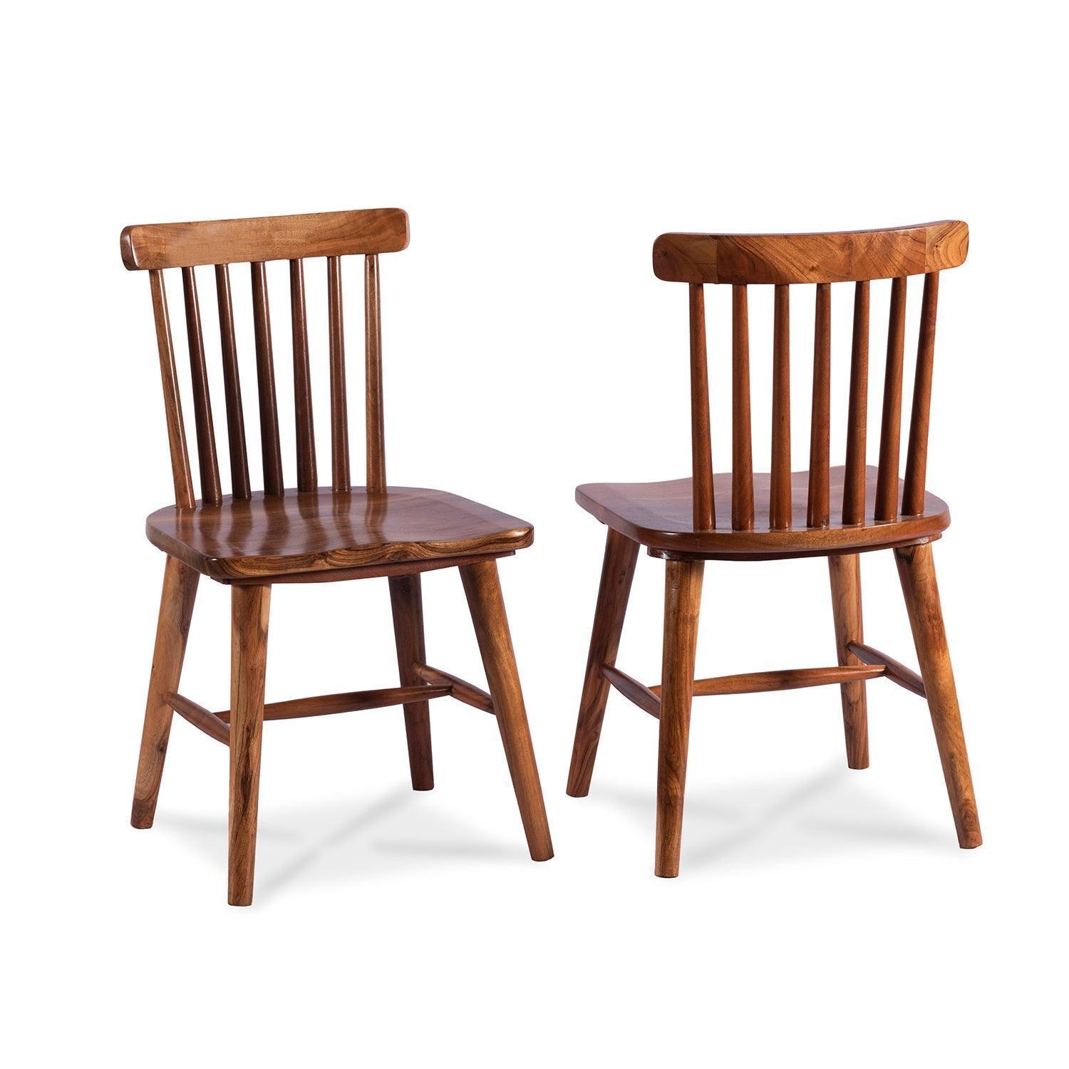 Buy Chair - Windsor Chair, Wooden Armless Stool | Dining Recliner Lounge Bench by Home Glamour on IKIRU online store