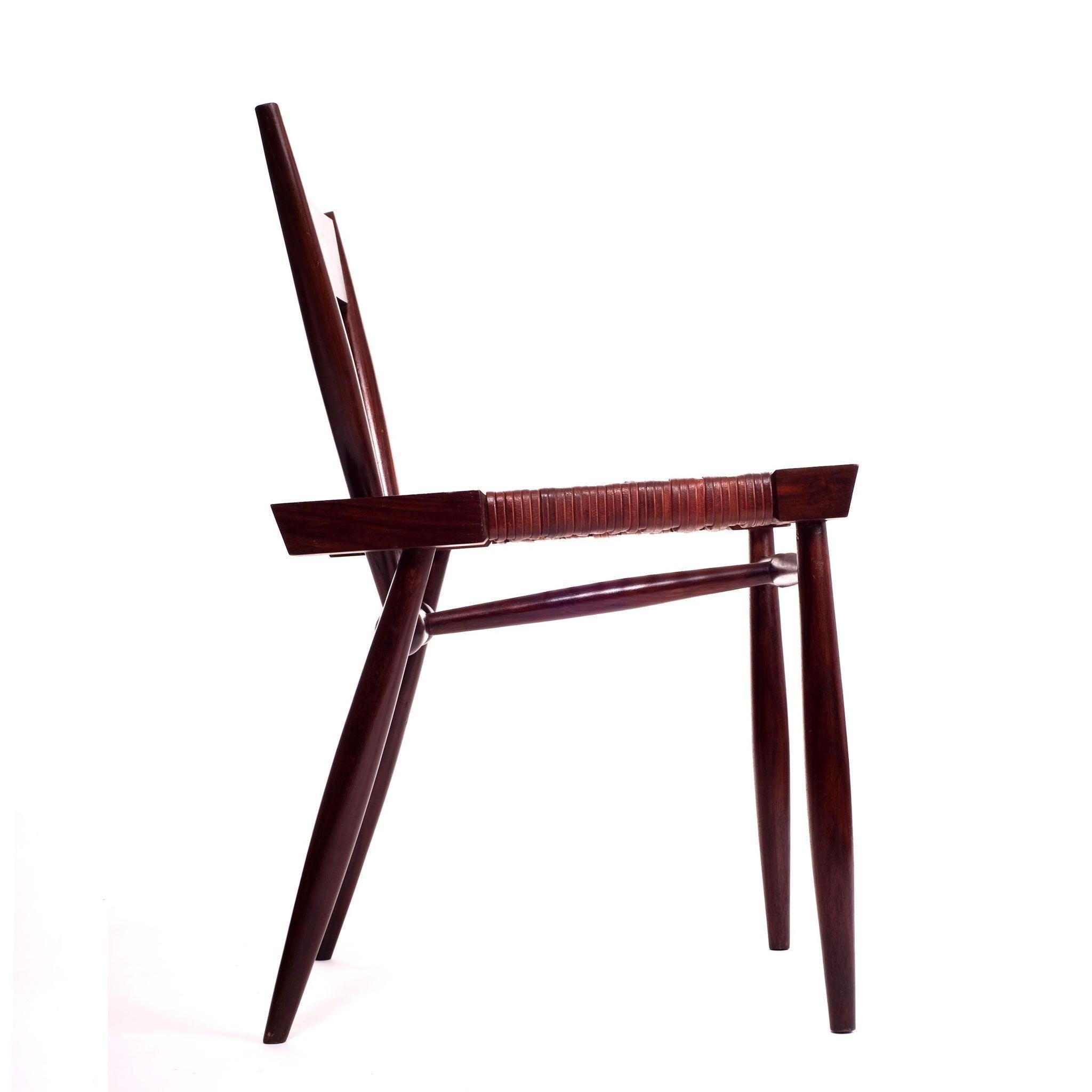 Buy Chairs Selective Edition - Leather Strap Chair by Anantaya on IKIRU online store