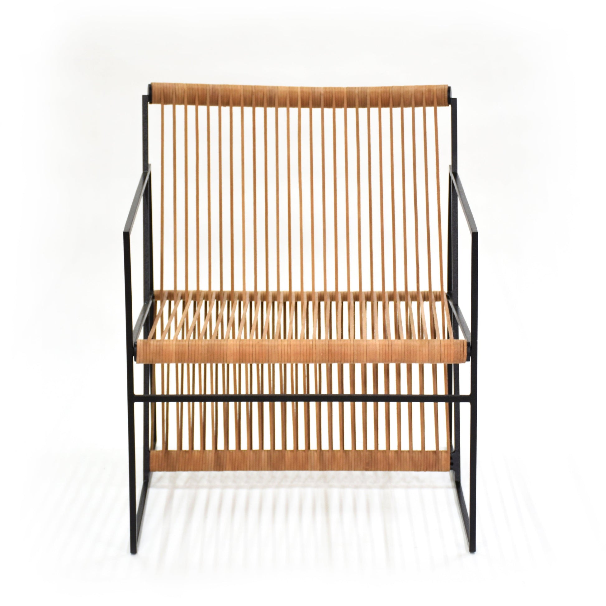 Buy Chairs Selective Edition - Loom Lounge Chair Leather by AKFD on IKIRU online store