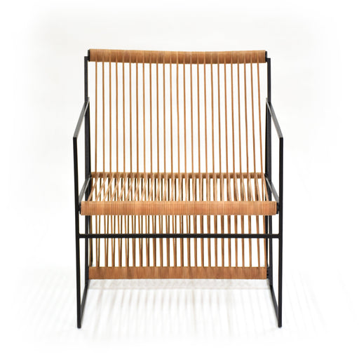 Buy Chairs Selective Edition - Loom Lounge Chair Leather by AKFD on IKIRU online store