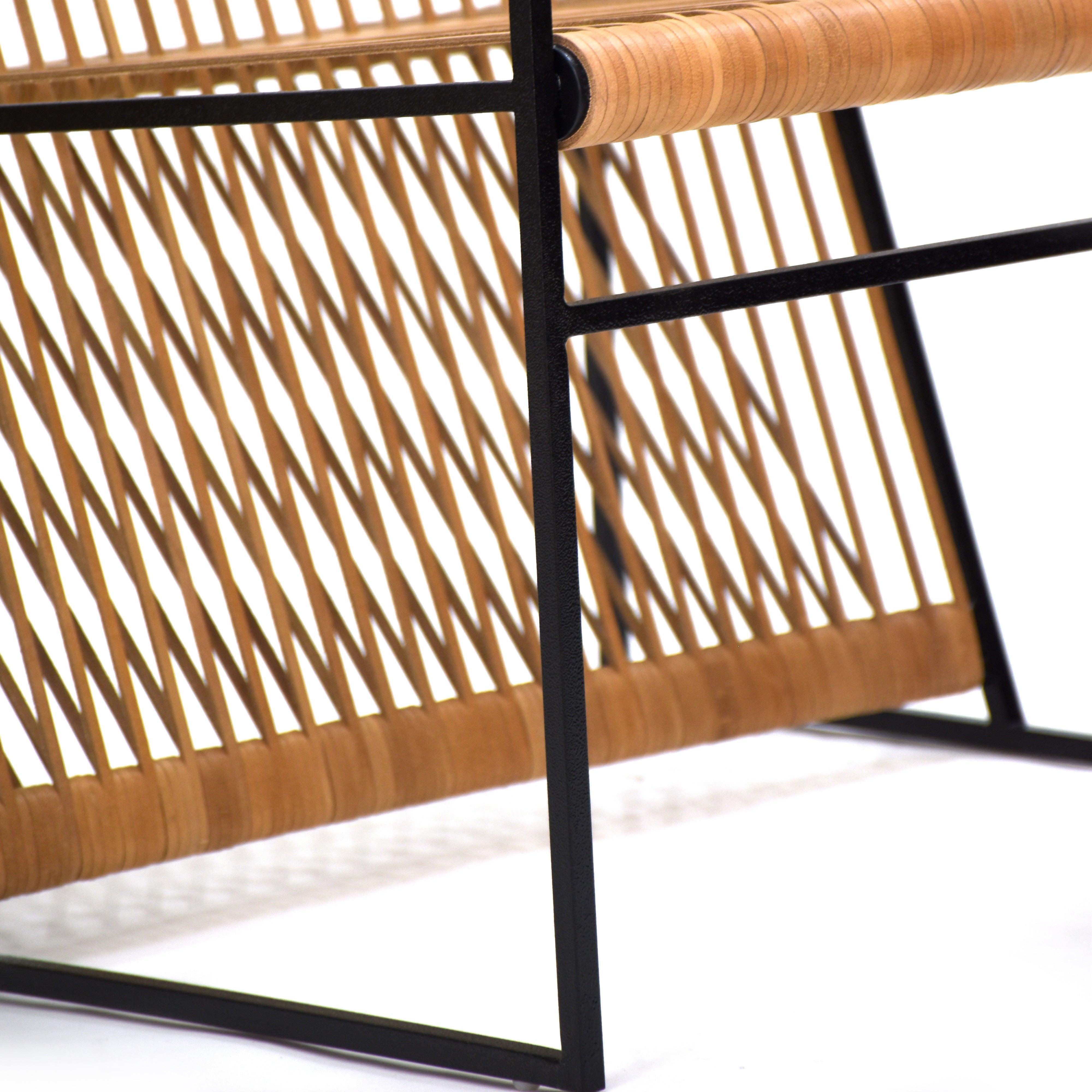 Buy Chairs Selective Edition - Loom Lounge Chair Leather by AKFD on IKIRU online store