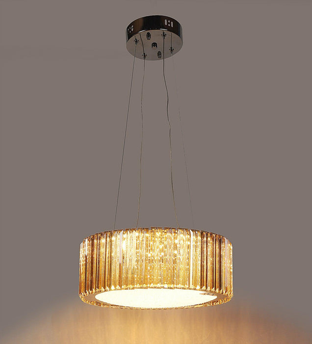 Buy Chandelier - Baroba Crystal Finish Modern Chandelier | Decorative Hanging Light For Living Room & Home by ELIANTE by Jainsons Lights on IKIRU online store