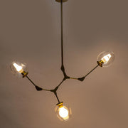 Buy Chandelier - Modern Hanging Light Chandelier 3 Leged For Office & Living Room Decor by Home4U on IKIRU online store