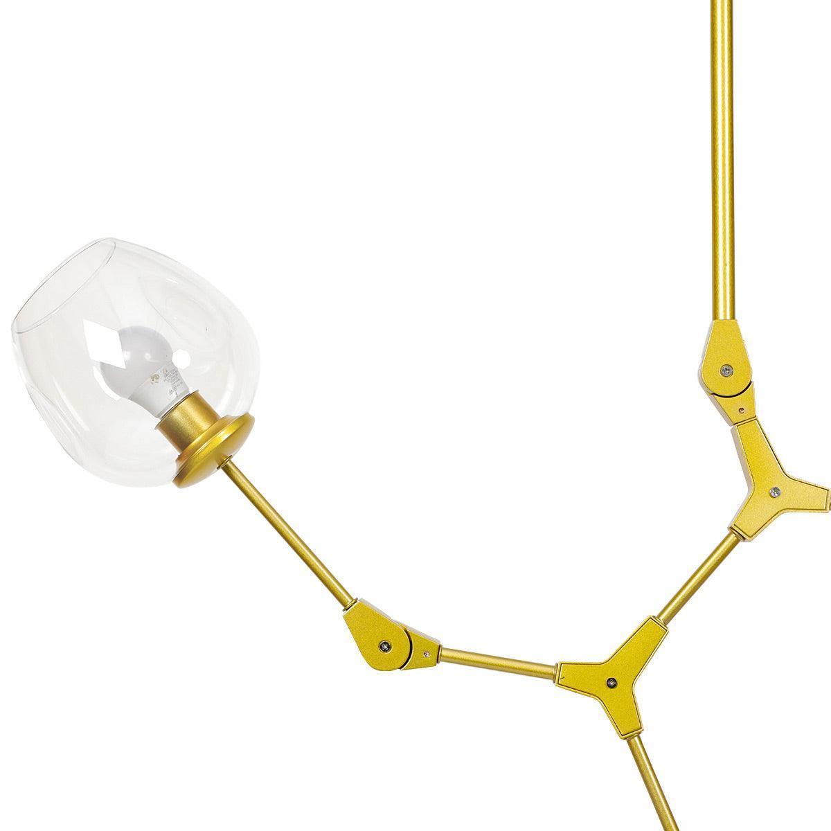 Buy Chandelier - Modern Hanging Light Chandelier 3 Leged For Office & Living Room Decor by Home4U on IKIRU online store