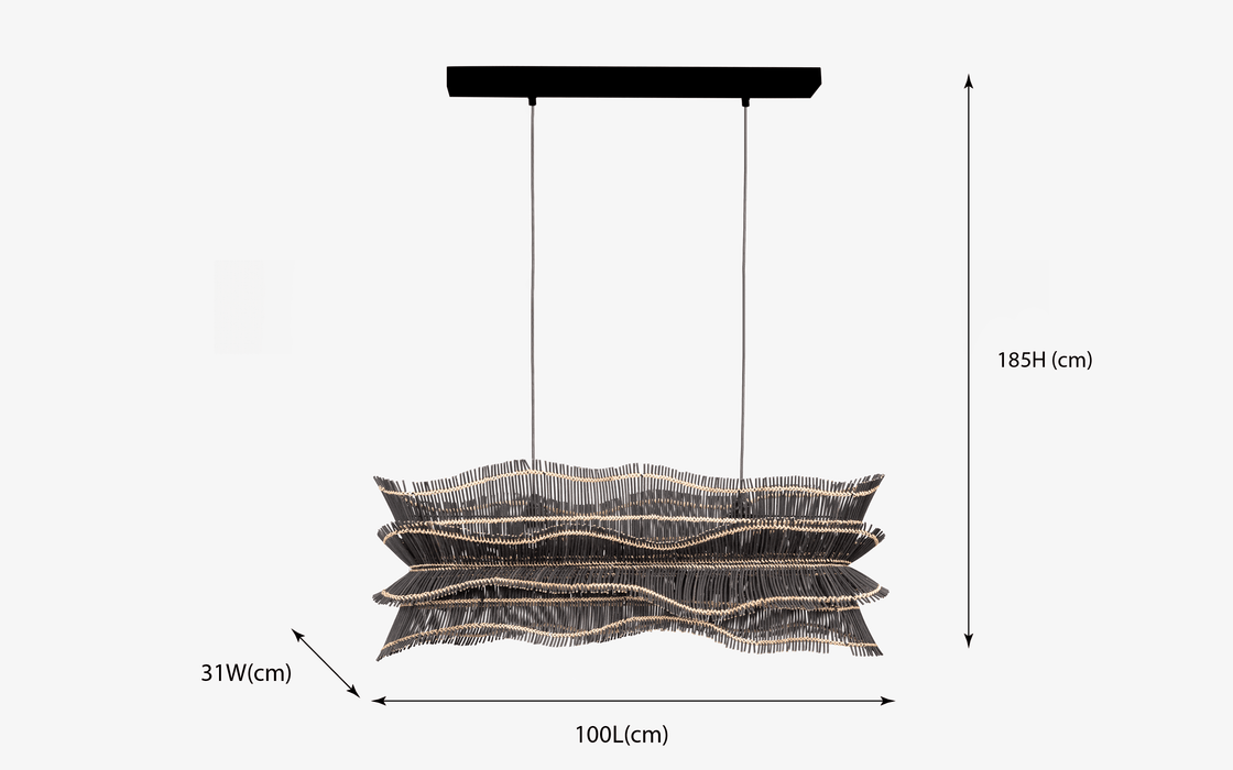 Buy Chandelier - Robin Chandelier Lamp | Hanging Lampshade by Orange Tree on IKIRU online store