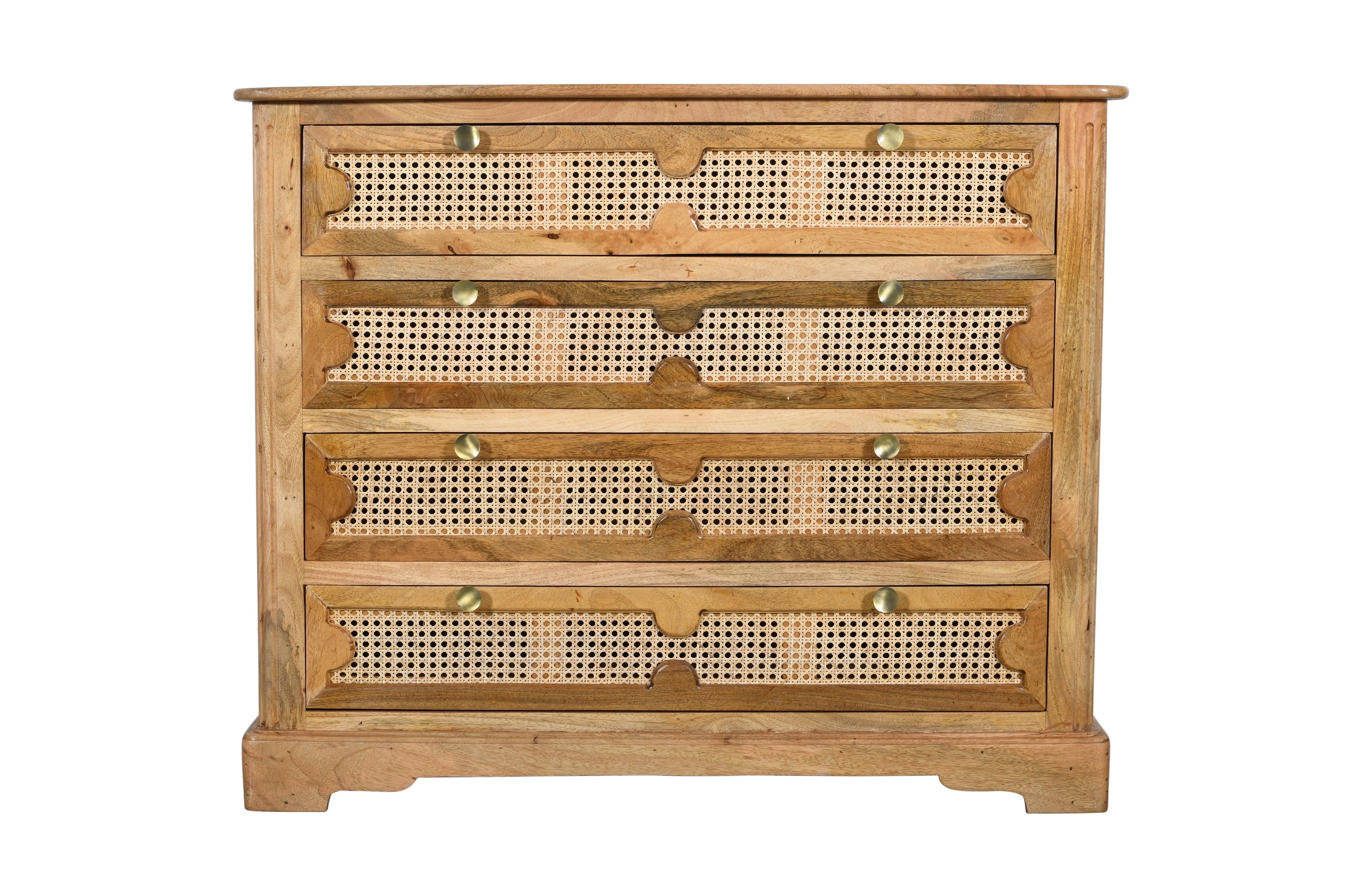 Buy Chest of Drawers - Carter 4 drawer dresser by Artison Manor on IKIRU online store