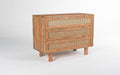 Buy Chest of Drawers - Kyoto Wood & Cane Chest Of Drawer | Modern Storage Drawers For Living Room & Bedroom by Orange Tree on IKIRU online store