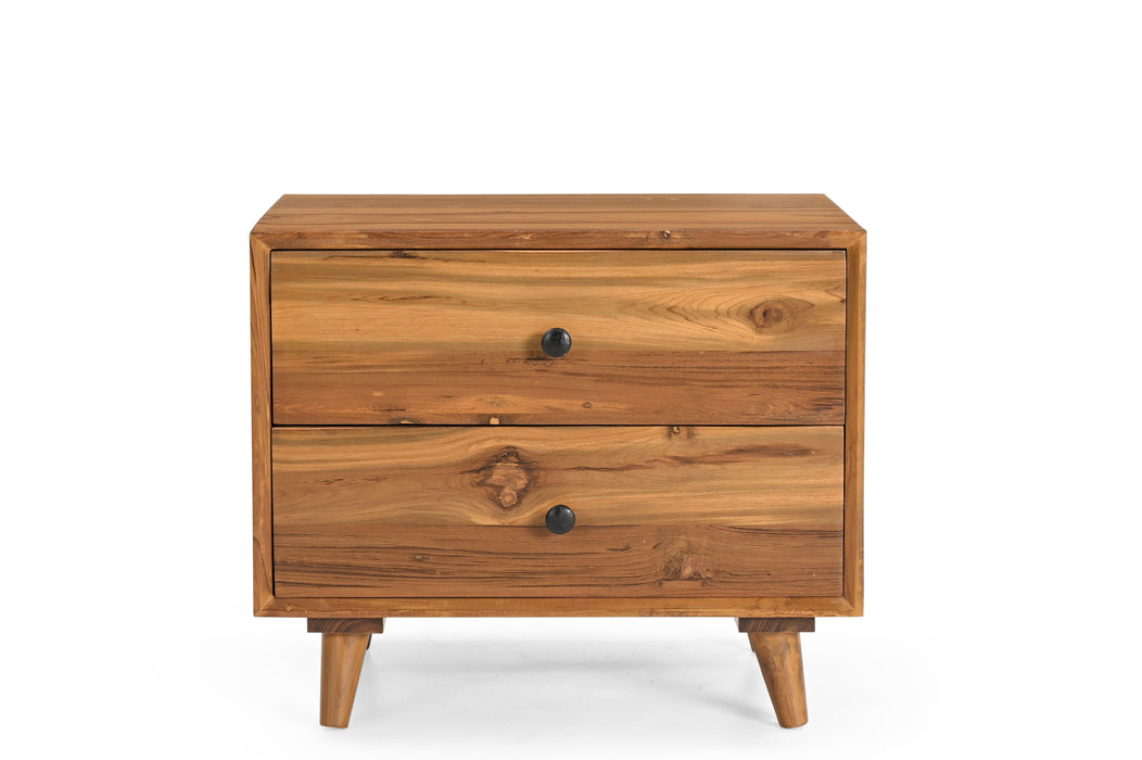 Buy Chest of Drawers - Monte Teak Wood Bedside by Deeke Collection on IKIRU online store