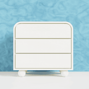 Buy Chest of Drawers - Santorini 3 Drawer Dresser For Home Decor | Cabinet & Sideboard by Artisan Manor on IKIRU online store