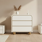 Santorini 3 Drawer Dresser For Home Decor | Cabinet & Sideboard
