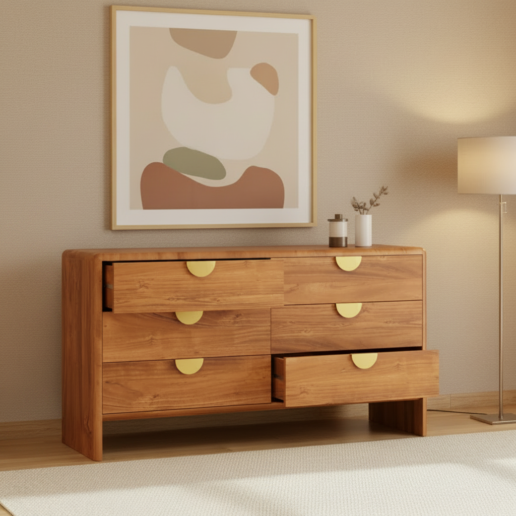 Watson Wooden Drawer Dresser | Bedroom Furniture