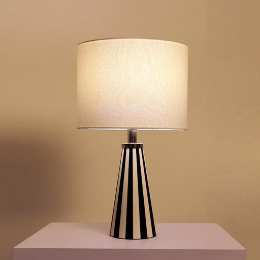 Buy Table lamp - Cleo Resin Table Lamp | Bedside Lampshade by Home Blitz on IKIRU online store