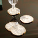 Buy Coaster - Arista Luxury Agate Coasters Set Of 4 For Serving & Dining Table Decor by Home4U on IKIRU online store