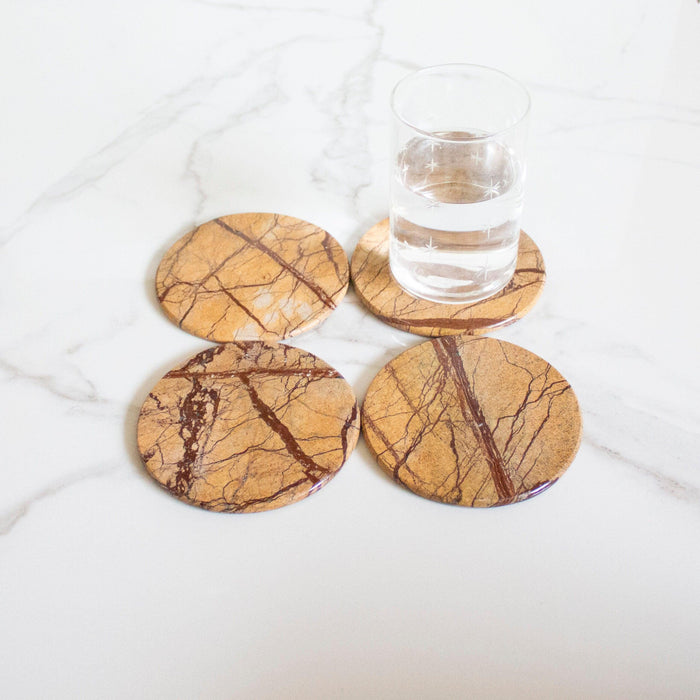 Buy Coaster - Bidasar Coasters Set | Table Decor Home And Office by Byora Homes on IKIRU online store