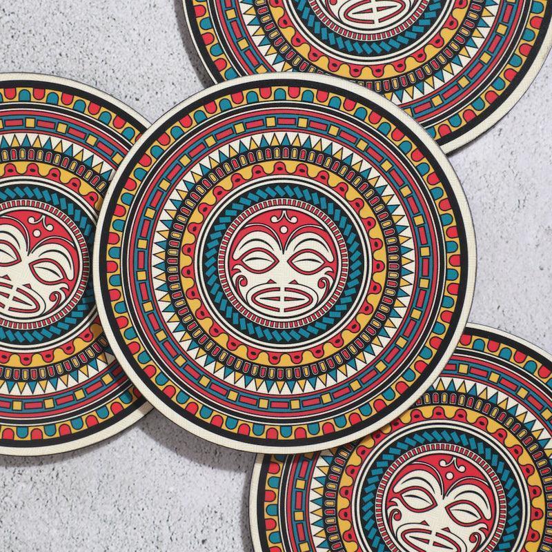 Buy Coaster - Maori Mandala Big Coaster by bambaiSe on IKIRU online store