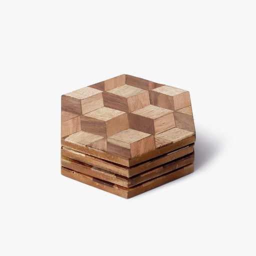 Buy Coaster - Rhombus String Octagon Tea Coasters For Tableware And Kitchenware by Casa decor on IKIRU online store