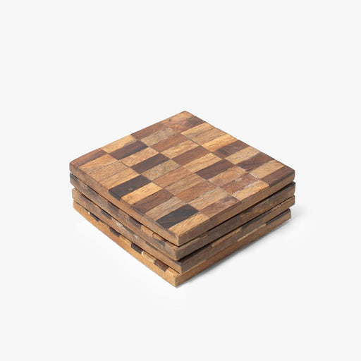 Buy Coaster - Wooden Coasters For Tea Coffee For Dining Table And Kitchenware by Casa decor on IKIRU online store