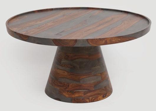 Buy Coffee Table - Sante Modern Solid Sheesham Wood Coffee Table by Deeke Collection on IKIRU online store