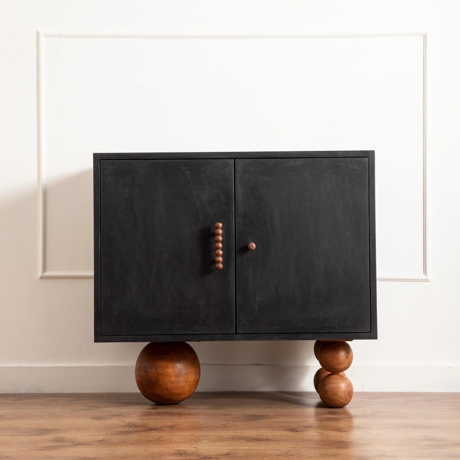 Buy Console Table - Ball Pack Credenza Console Table for Crockery Storage | Cabinet Shelfs by Objectry on IKIRU online store
