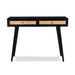 Buy Console Table - Cotswold Rattan Black Console Table by Home Glamour on IKIRU online store